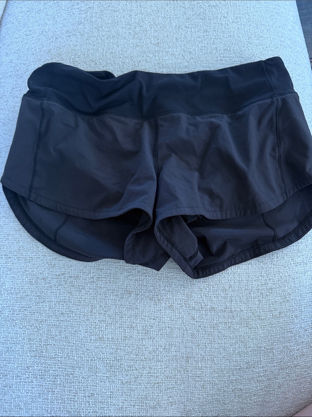 lululemon athletica Black Women's Athletic Running Shorts